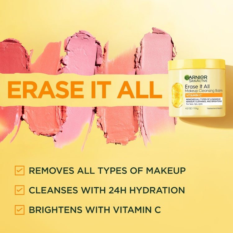 Erase It All Makeup Cleansing Balm with Vitamin C 5 Erase It All Makeup Cleansing Balm with Vitamin C