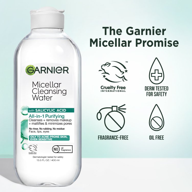 Micellar Cleansing Water All-in-1 Purifying with Salicylic Acid 7 Micellar Cleansing Water All-in-1 Purifying with Salicylic Acid