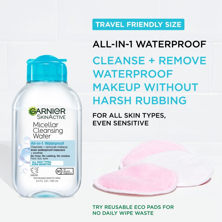 Micellar Cleansing Water All-in-1 Waterproof Makeup Remover 20 Micellar Cleansing Water All-in-1 Waterproof Makeup Remover