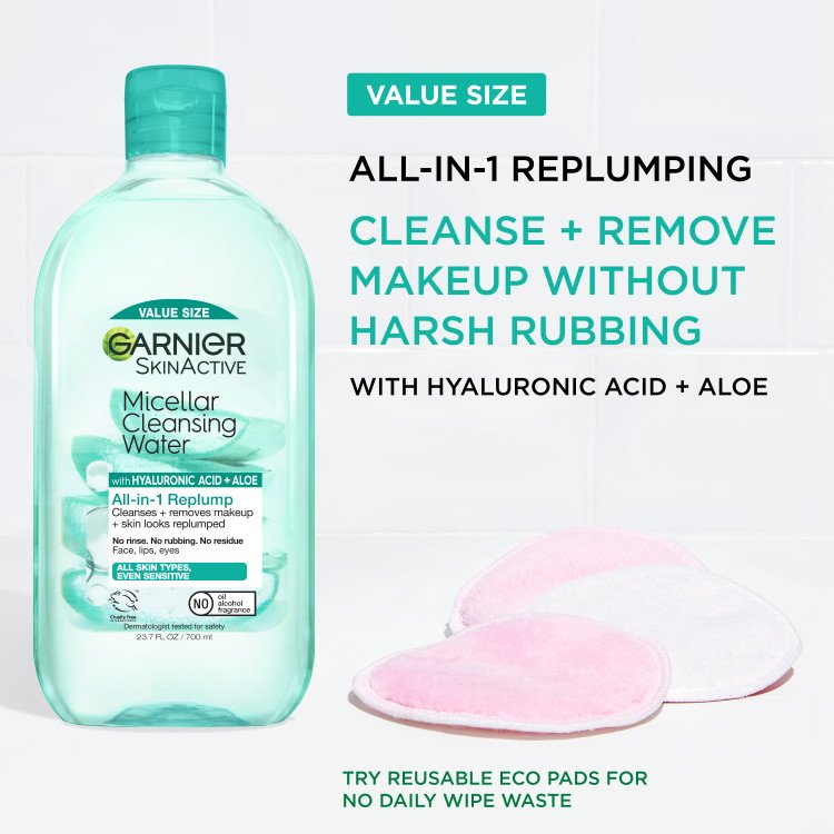 Micellar Cleansing Water With Hyaluronic Acid + Aloe 10 Micellar Cleansing Water With Hyaluronic Acid + Aloe