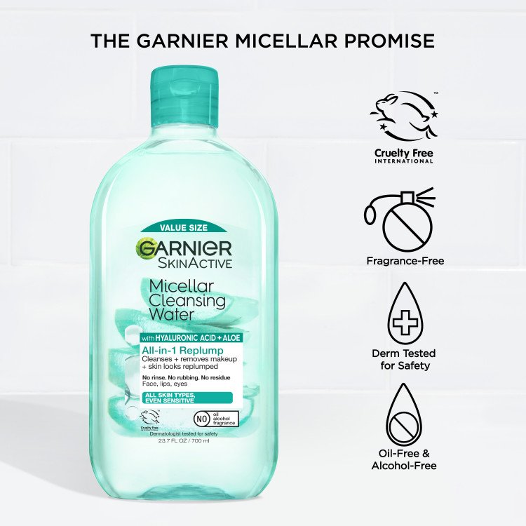 Micellar Cleansing Water With Hyaluronic Acid + Aloe 13 Micellar Cleansing Water With Hyaluronic Acid + Aloe