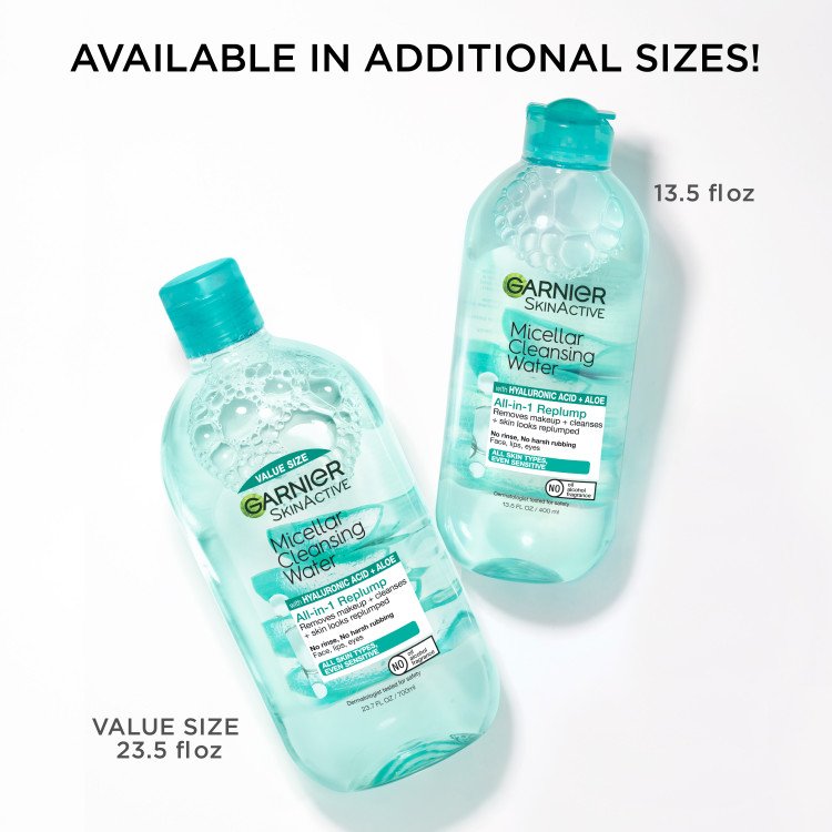 Micellar Cleansing Water With Hyaluronic Acid + Aloe 16 Micellar Cleansing Water With Hyaluronic Acid + Aloe