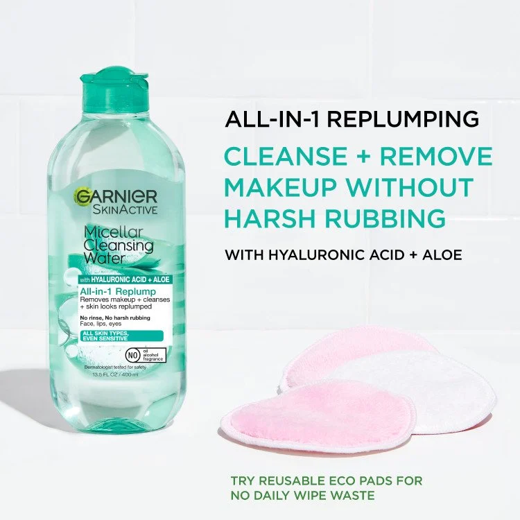 Micellar Cleansing Water With Hyaluronic Acid + Aloe 5 Micellar Cleansing Water With Hyaluronic Acid + Aloe