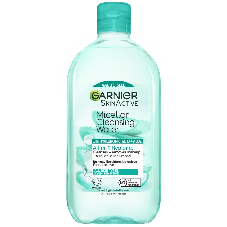 Micellar Cleansing Water With Hyaluronic Acid + Aloe 9 Micellar Cleansing Water With Hyaluronic Acid + Aloe