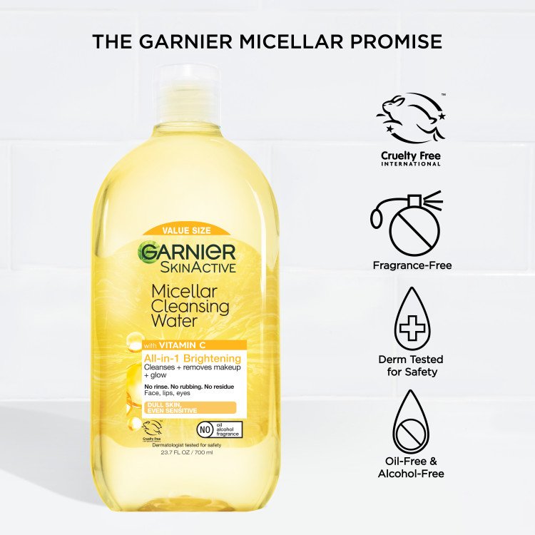 Micellar Cleansing Water With Vitamin C 14 Micellar Cleansing Water With Vitamin C