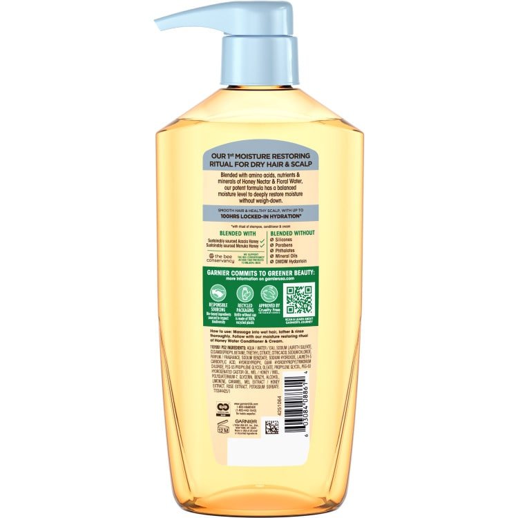 Honey Water Moisture Restoring Shampoo 18 Honey Water Moisture Restoring Shampoo