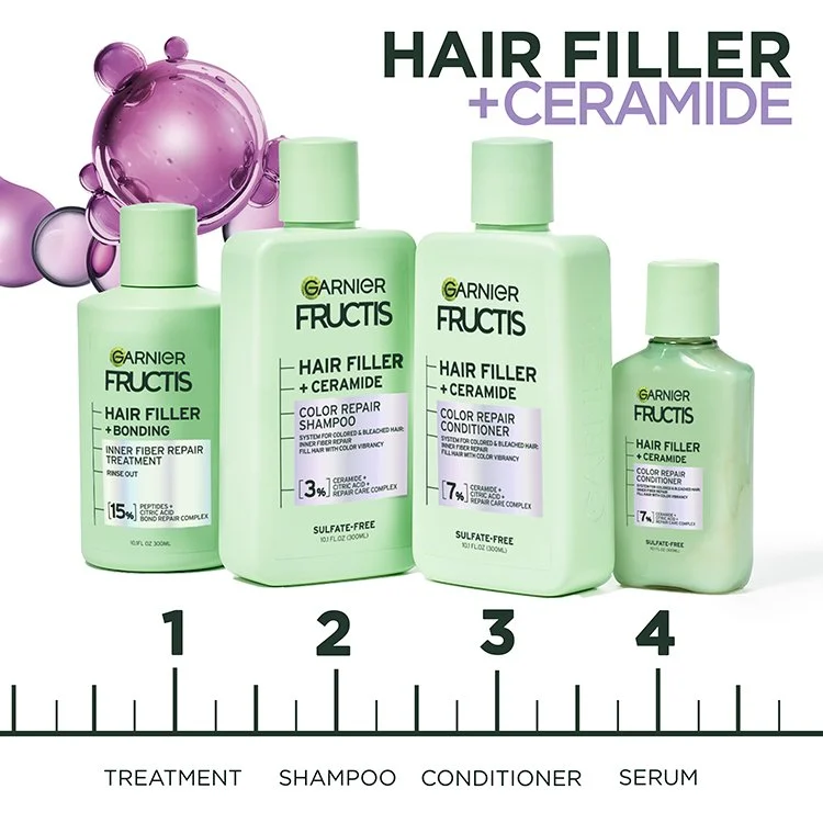 Hair Filler + Ceramide Color Repair Shampoo 5 Hair Filler + Ceramide Color Repair Shampoo