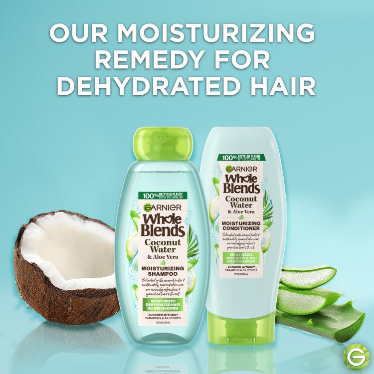 Moisturizing Conditioner with Coconut Water & Aloe Vera 3 Moisturizing Conditioner with Coconut Water & Aloe Vera