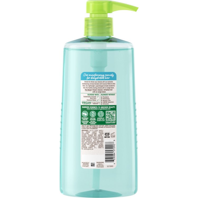 Moisturizing Shampoo with Coconut Water & Aloe Vera 12 Moisturizing Shampoo with Coconut Water & Aloe Vera
