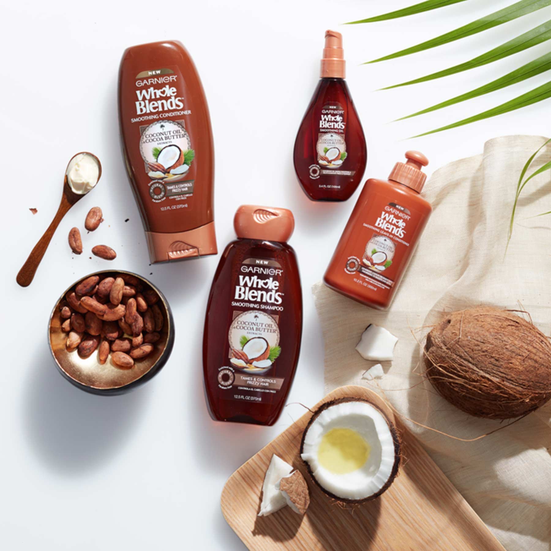 Smoothing Leave-In Conditioner with Coconut Oil & Cocoa Butter 11 Smoothing Leave-In Conditioner with Coconut Oil & Cocoa Butter