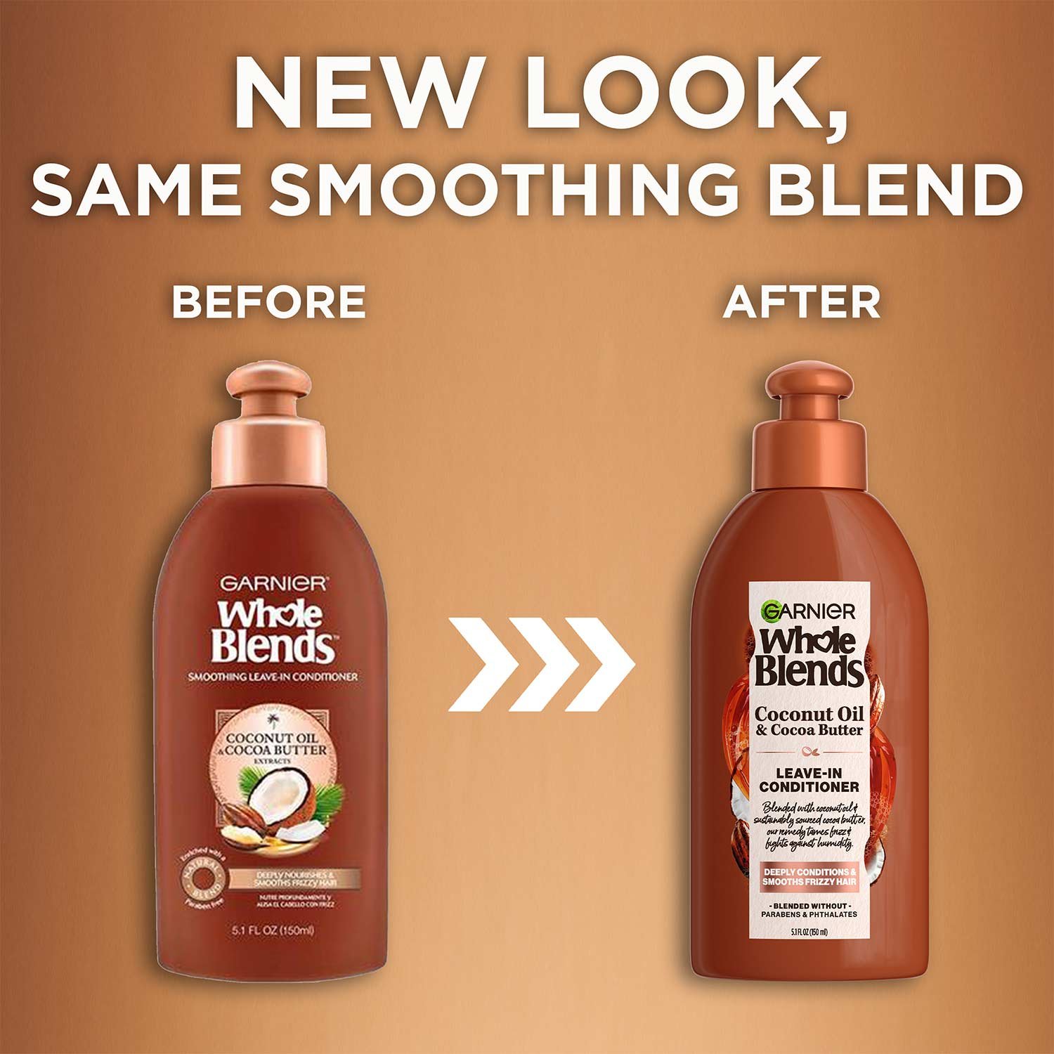 Smoothing Leave-In Conditioner with Coconut Oil & Cocoa Butter 3 Smoothing Leave-In Conditioner with Coconut Oil & Cocoa Butter