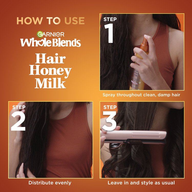 Hair Honey Milk 450°F Heat Shield Spray 5 Hair Honey Milk 450°F Heat Shield Spray