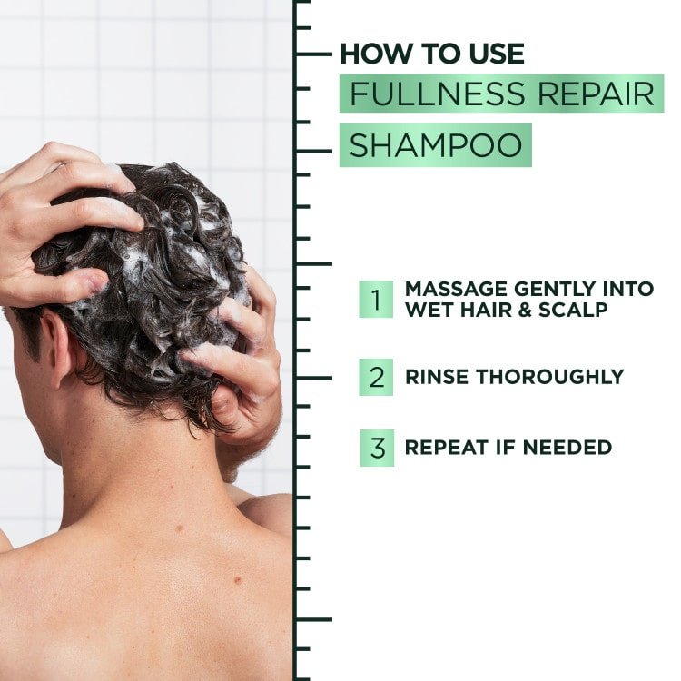 Hair Filler + Polypeptides Fullness Repair Shampoo 6 Hair Filler + Polypeptides Fullness Repair Shampoo