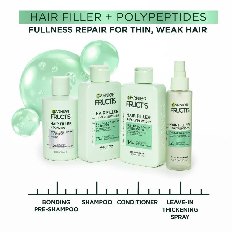 Hair Filler + Polypeptides Fullness Repair Thickening Spray 4 Hair Filler + Polypeptides Fullness Repair Thickening Spray